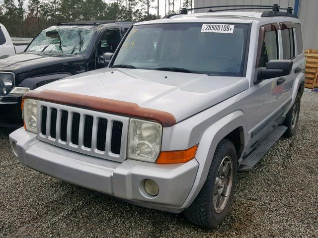 1J8HH48N76C142042 - 2006 JEEP COMMANDER 灰色 照片 2