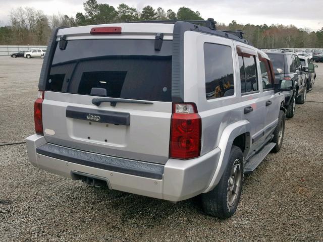 1J8HH48N76C142042 - 2006 JEEP COMMANDER 灰色 照片 4