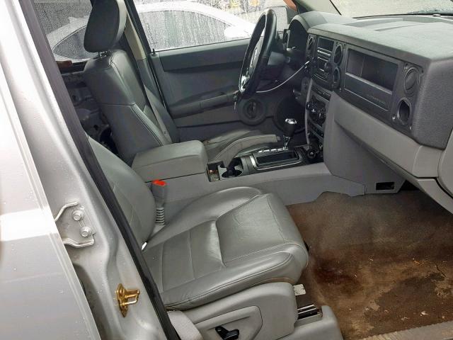 1J8HH48N76C142042 - 2006 JEEP COMMANDER 灰色 照片 5