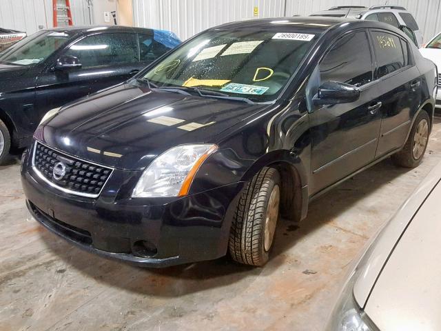 3N1AB61E28L693909 - 2008 NISSAN SENTRA 2.0 BLACK photo 2