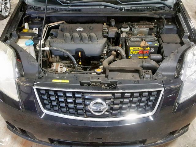 3N1AB61E28L693909 - 2008 NISSAN SENTRA 2.0 BLACK photo 7