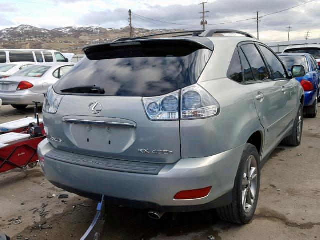 JTJHW31U560015815 - 2006 LEXUS RX 400 SILVER photo 4