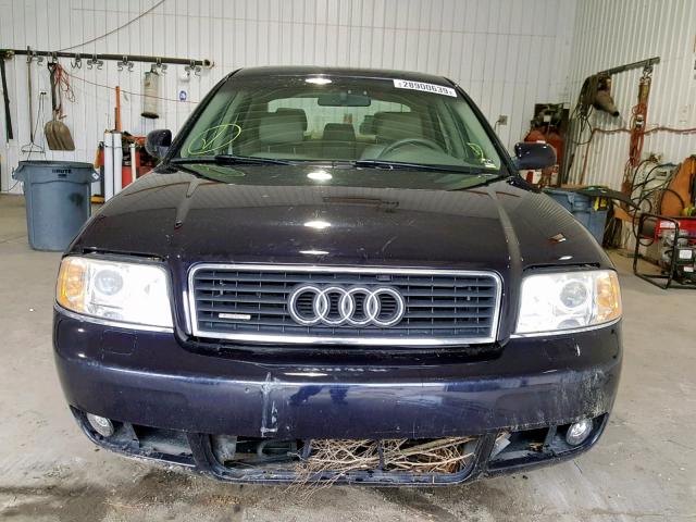 WAULD64B13N104761 - 2003 AUDI A6 2.7T QU BLUE photo 9