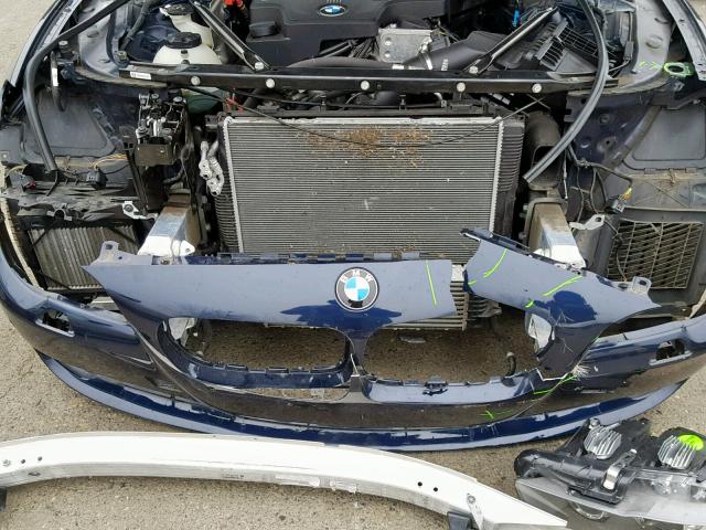 WBAXH5C51CDW02508 - 2012 BMW 528 XI BLUE photo 9