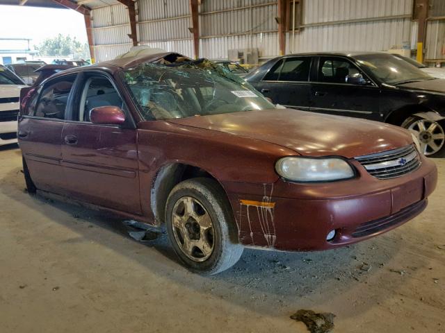 1G1NE52J23M505697 - 2003 CHEVROLET MALIBU LS MAROON photo 1