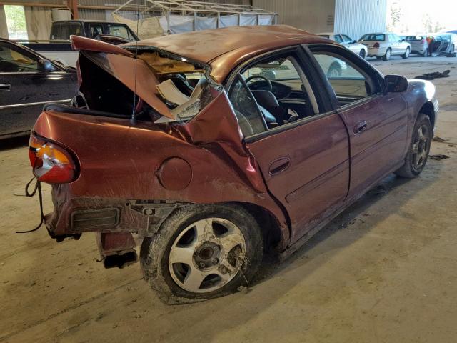 1G1NE52J23M505697 - 2003 CHEVROLET MALIBU LS MAROON photo 4