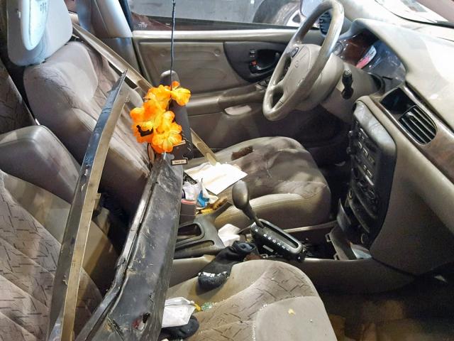 1G1NE52J23M505697 - 2003 CHEVROLET MALIBU LS MAROON photo 5