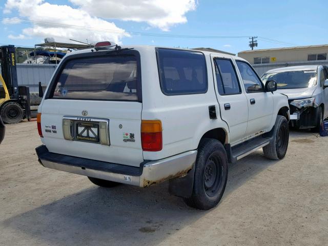 JT3VN29V0S0063883 - 1995 TOYOTA 4RUNNER VN WHITE photo 4