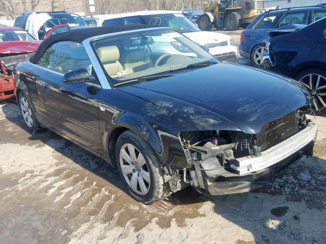 WAUDF48H57K030303 - 2007 AUDI A4 2.0T CA BLACK photo 1