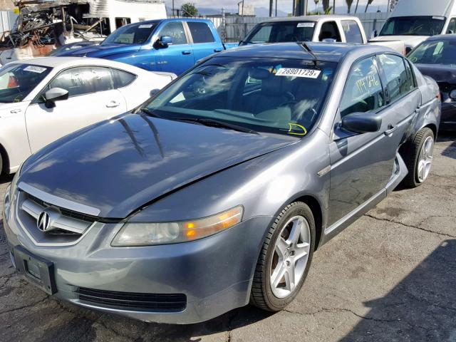 19UUA66246A011016 - 2006 ACURA 3.2TL GRAY photo 2