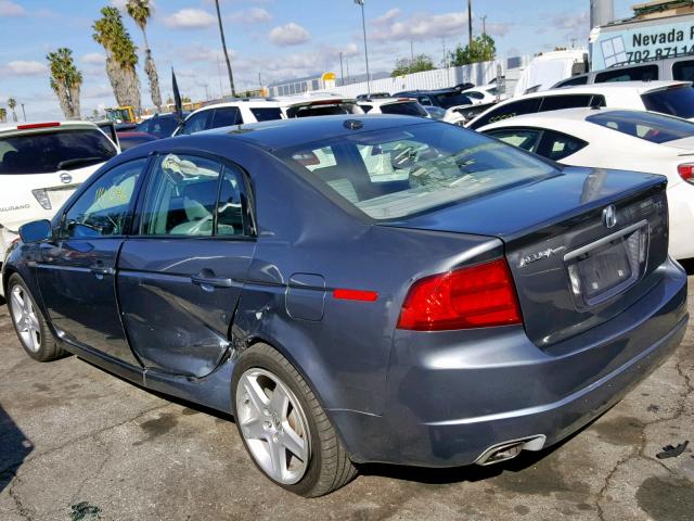 19UUA66246A011016 - 2006 ACURA 3.2TL GRAY photo 3