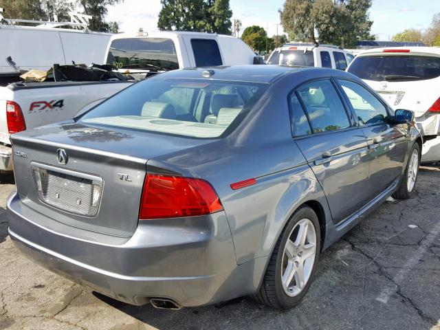 19UUA66246A011016 - 2006 ACURA 3.2TL GRAY photo 4