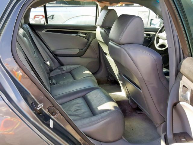 19UUA66246A011016 - 2006 ACURA 3.2TL GRAY photo 6