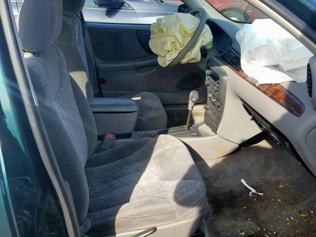 1G1NE52J716183107 - 2001 CHEVROLET MALIBU LS GREEN photo 5