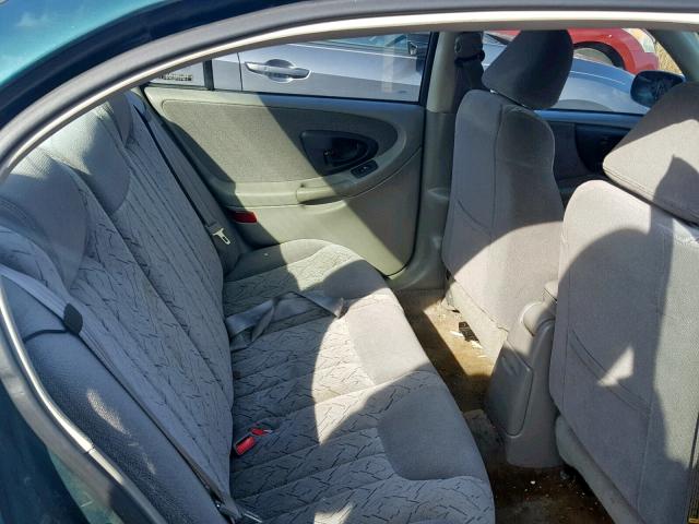 1G1NE52J716183107 - 2001 CHEVROLET MALIBU LS GREEN photo 6