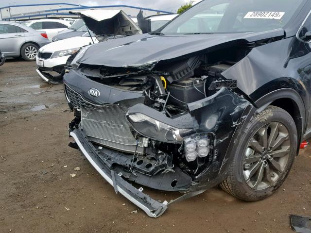 KNDPN3AC1J7451859 - 2018 KIA SPORTAGE E BLACK photo 9