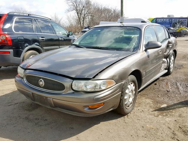 1G4HR54K12U274509 - 2002 BUICK LESABRE LI BROWN photo 2