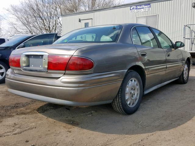 1G4HR54K12U274509 - 2002 BUICK LESABRE LI BROWN photo 4