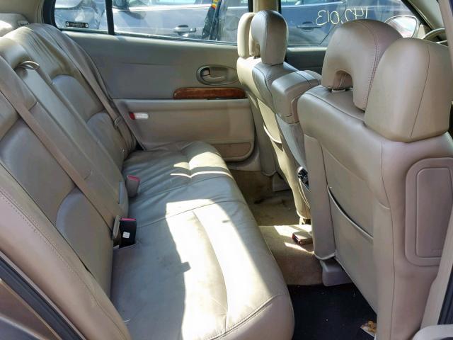 1G4HR54K12U274509 - 2002 BUICK LESABRE LI BROWN photo 6