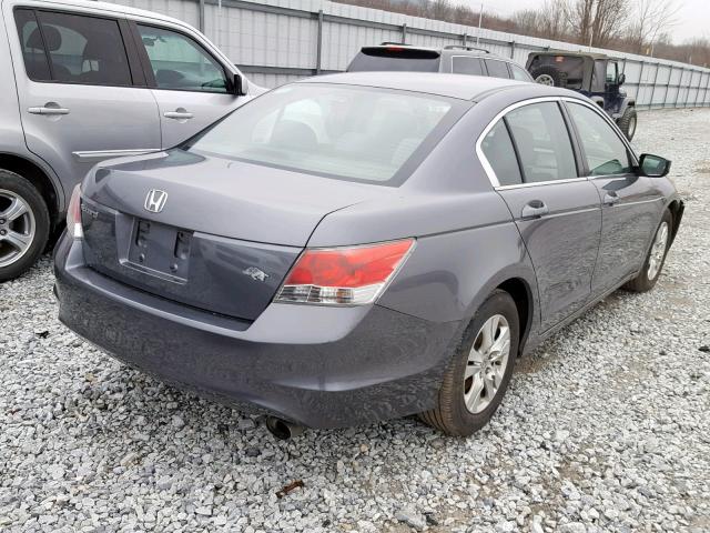 JHMCP26418C018367 - 2008 HONDA ACCORD LXP GRAY photo 4