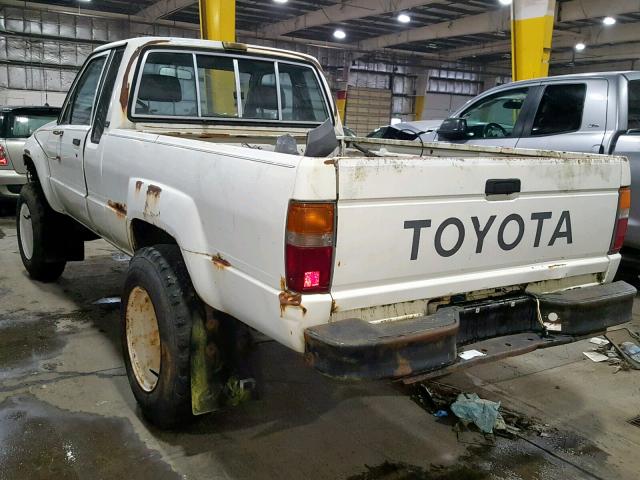 JT4RN67D7G5016987 - 1986 TOYOTA PICKUP XTR CREAM photo 3