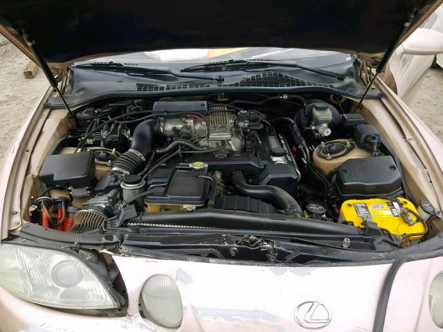 JT8UZ30C3R0037008 - 1994 LEXUS SC 400 GRAY photo 7