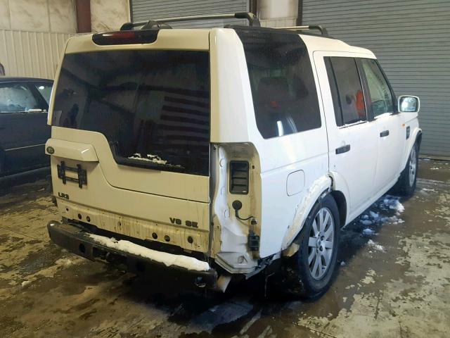 SALAE25486A411638 - 2006 LAND ROVER LR3 SE WHITE photo 4