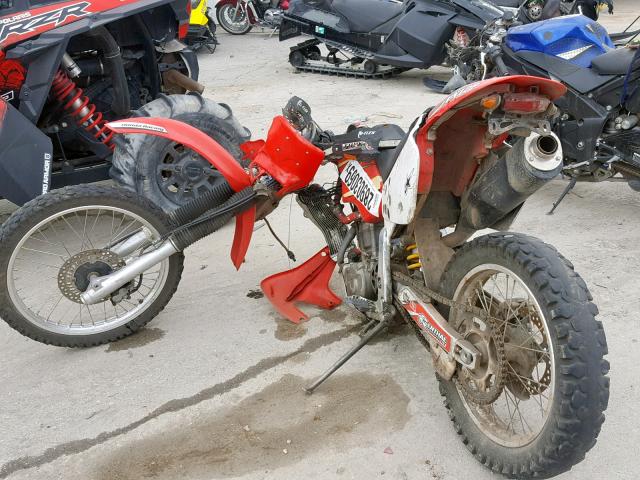 JH2RE01021K202519 - 2001 HONDA XR650 R RED photo 3