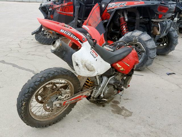 JH2RE01021K202519 - 2001 HONDA XR650 R RED photo 4