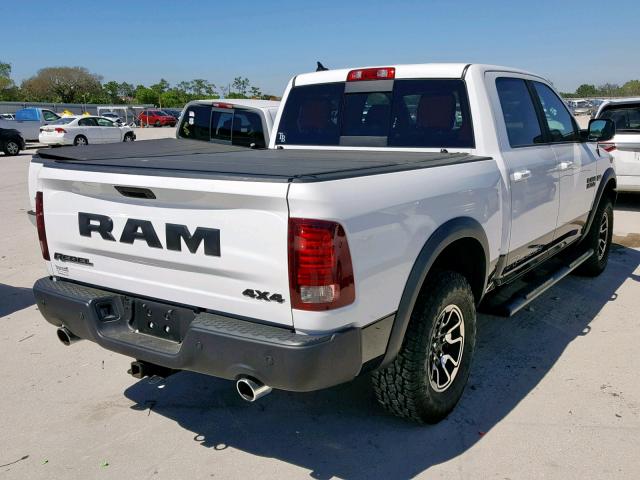 1C6RR7YT3HS566391 - 2017 RAM 1500 REBEL თეთრი ფოტო 4