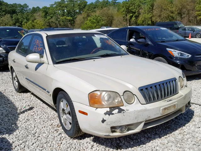 KNAGD128435226476 - 2003 KIA OPTIMA SE WHITE photo 1