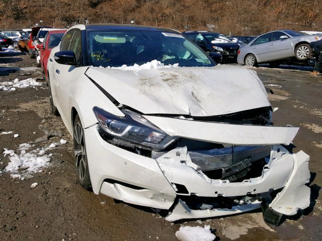 1N4AA6AP4JC405140 - 2018 NISSAN MAXIMA 3.5 WHITE photo 1