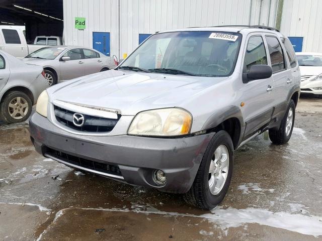 4F2CZ06103KM35080 - 2003 MAZDA TRIBUTE ES 银色 照片 2