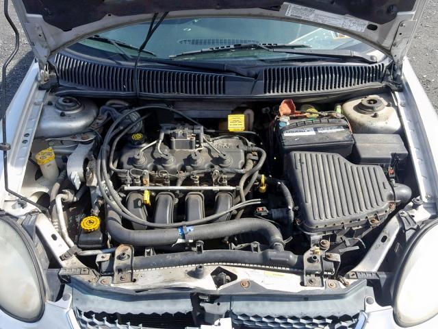 1B3ES26CX3D170846 - 2003 DODGE NEON SE SILVER photo 7