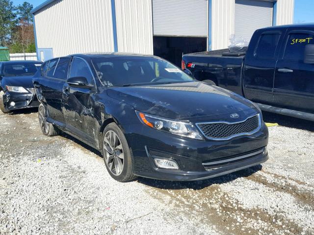 5XXGR4A61FG473234 - 2015 KIA OPTIMA SX BLACK photo 1