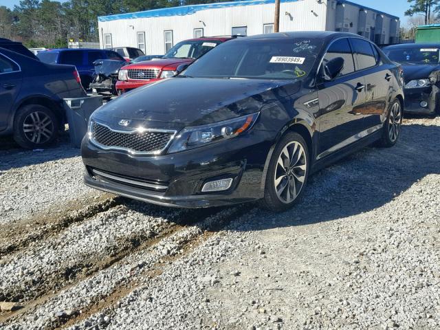 5XXGR4A61FG473234 - 2015 KIA OPTIMA SX BLACK photo 2