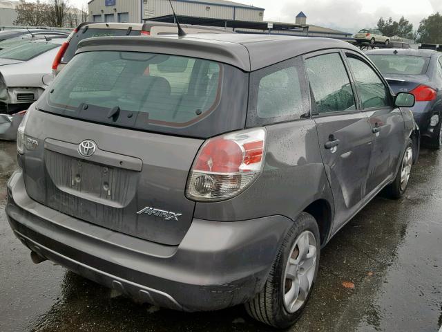 2T1KR32EX6C571244 - 2006 TOYOTA COROLLA MA GRAY photo 4