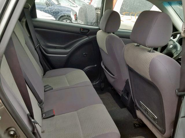 2T1KR32EX6C571244 - 2006 TOYOTA COROLLA MA GRAY photo 6