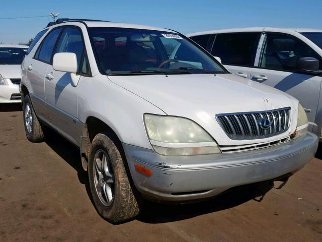 JTJGF10UX20150056 - 2002 LEXUS RX 300 WHITE photo 1