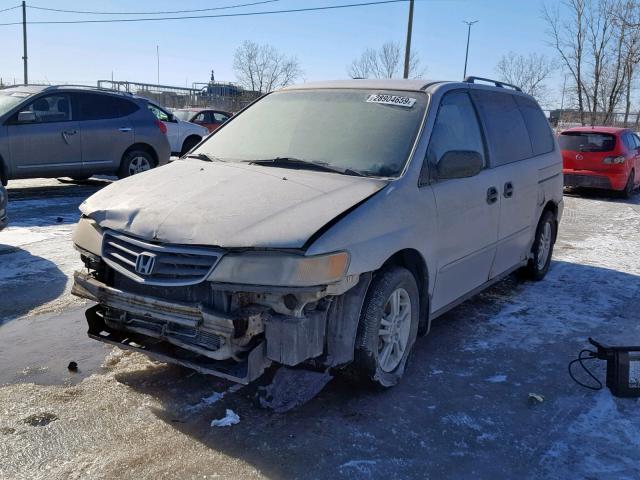 2HKRL18533H001543 - 2003 HONDA ODYSSEY LX SILVER photo 2