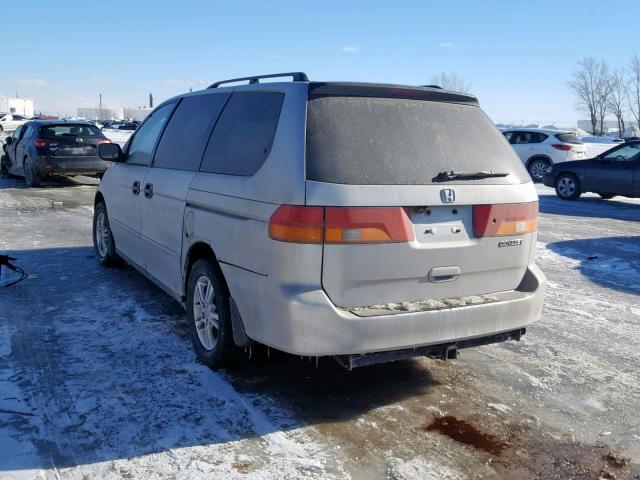 2HKRL18533H001543 - 2003 HONDA ODYSSEY LX SILVER photo 3