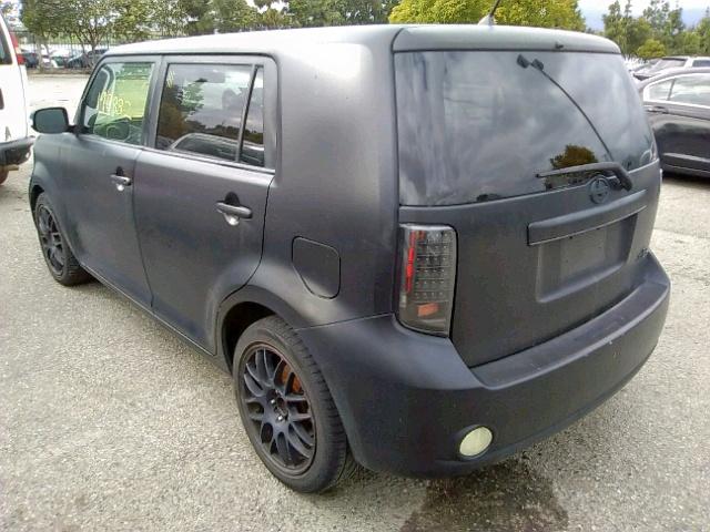 JTLZE4FE3A1101634 - 2010 TOYOTA SCION XB შავი ფოტო 3