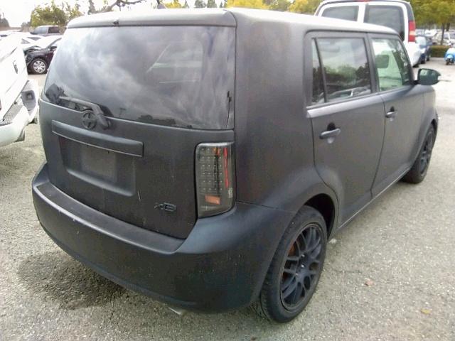 JTLZE4FE3A1101634 - 2010 TOYOTA SCION XB შავი ფოტო 4