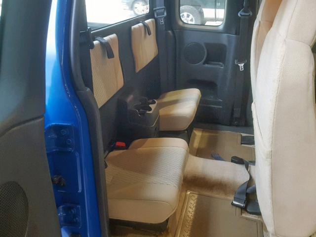 1GTCS199688174862 - 2008 GMC CANYON BLUE photo 6