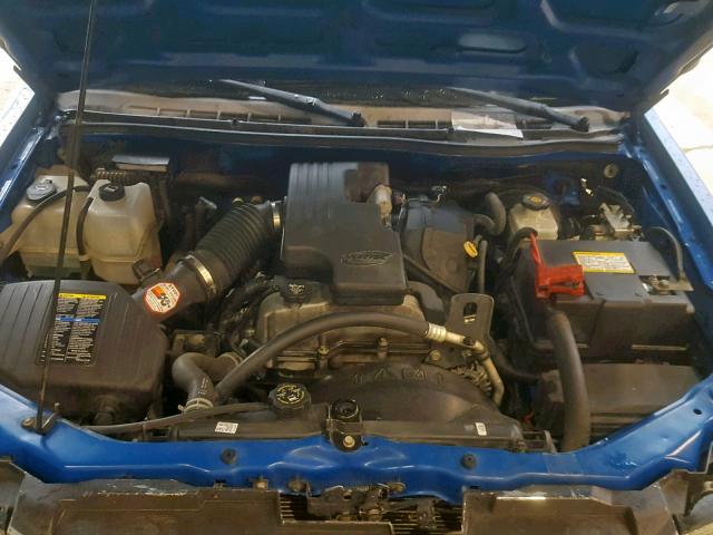 1GTCS199688174862 - 2008 GMC CANYON BLUE photo 7