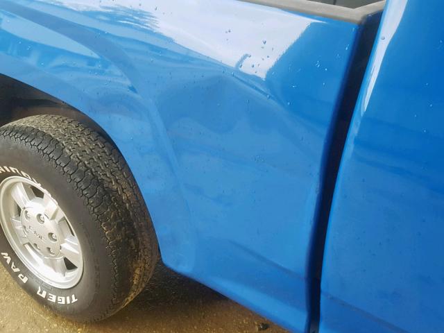 1GTCS199688174862 - 2008 GMC CANYON BLUE photo 9