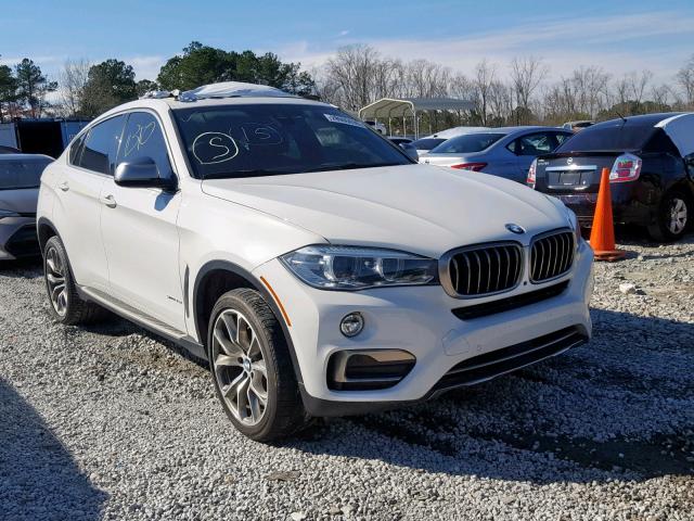 5UXKU0C50H0F99662 - 2017 BMW X6 SDRIVE3 WHITE photo 1