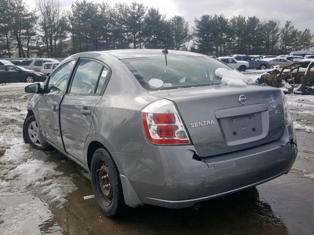 3N1AB61E08L708424 - 2008 NISSAN SENTRA 2.0 GRAY photo 3