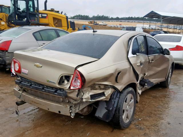 1G1ZF57528F274032 - 2008 CHEVROLET MALIBU HYB TAN photo 4