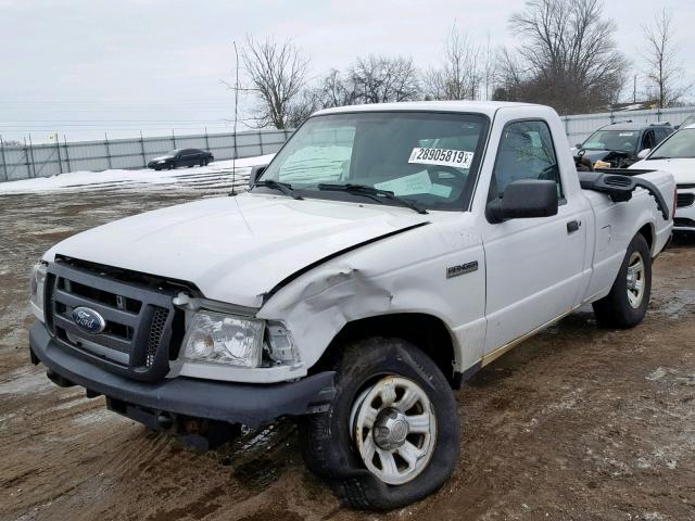 1FTKR1AD2APA76558 - 2010 FORD RANGER WHITE photo 2